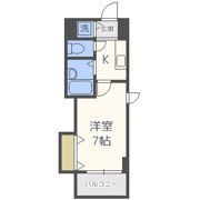 CITY SPIRE布施の間取り画像