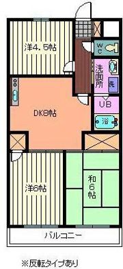 フロント陽光の間取り画像