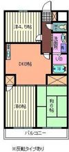 フロント陽光の間取り画像