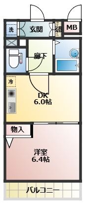 コート淡路の間取り画像