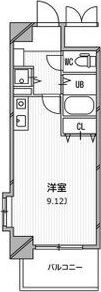 ビスタ江坂南の間取り画像