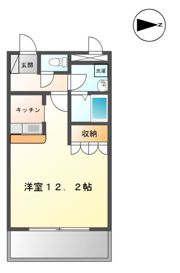 ミレニアムハイツ熊本の間取り画像