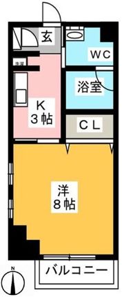 TRUST VALUE麻布十番の間取り画像