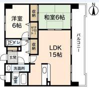 サンコーポ長楽寺マンションの間取り画像