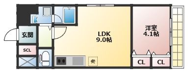 スプランディッドⅠの間取り画像