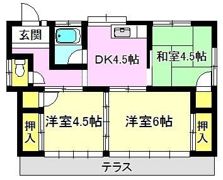 佐藤正秀貸家（中居4丁目）（管理）の間取り画像