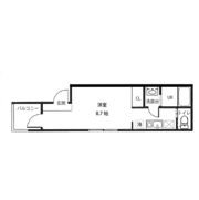 GLADⅠ京成小岩（グラッドワン）の間取り画像