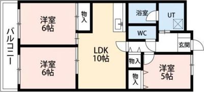 シティプラザ浜松の間取り画像