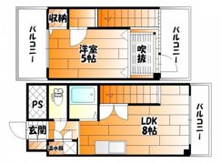 アイビースクエア横川の間取り画像