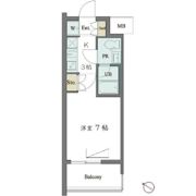 カスタリア大井町の間取り画像