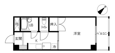 第二すみれコーポの間取り画像