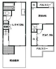 高柳7丁目貸家の間取り画像