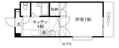 めいぷるどおりの間取り画像