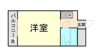 シルバーハイツ御影の間取り画像