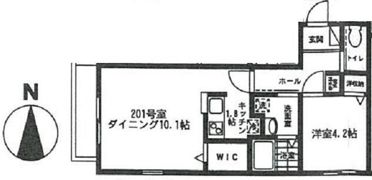 ル ソレイユの間取り画像