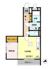モンテリブロあさひの間取り画像