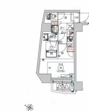 VERXEED横濱WESTの間取り画像