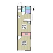 ヤナセハイツの間取り画像