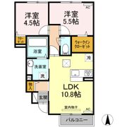 グリーンゲイブルズの間取り画像