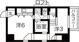 ラ・シュシュ覚王山の間取り画像