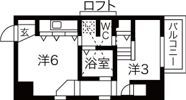 ラ・シュシュ覚王山の間取り画像
