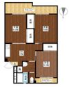 マンションシェルヴールの間取り画像