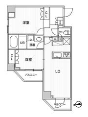 ジェノヴィア新高島平スカイガーデンの間取り画像