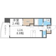 セレニテ阿波座ミラクの間取り画像