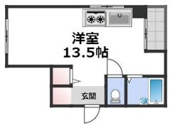 エムズマンションの間取り画像