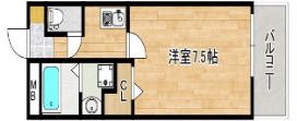 クラシェス北青木の間取り画像