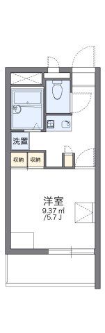 レオパレス原田の間取り画像