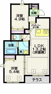 FreeSky2の間取り画像