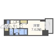 Luxe天神橋の間取り画像
