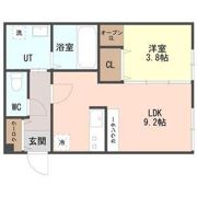 ChouChou (シュシュ)島松の間取り画像