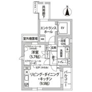 シャトー初台Ⅱの間取り画像