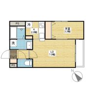 月光江波東五番館の間取り画像