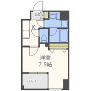 レジディア江戸堀の間取り画像