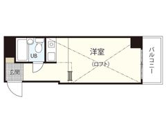 EAST白島の間取り画像