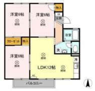 エトワール津島 A棟の間取り画像