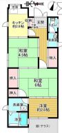 貸家 神戸市灘区薬師通の間取り画像