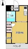 御所ハイツの間取り画像