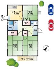 あけぼの荘の間取り画像