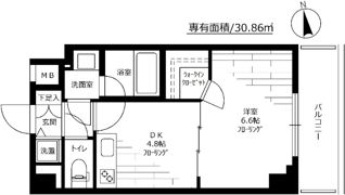 エグゼ浅草弐番館の間取り画像