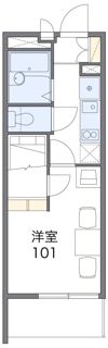 レオパレス大地の間取り画像