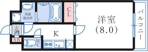 Clair摩耶の間取り画像