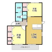 ESPOIRⅠの間取り画像