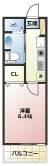 カーサグランディールの間取り画像