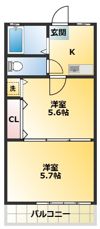 第3ヒルズハウスの間取り画像