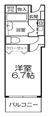 ラヴィータ箕面の間取り画像