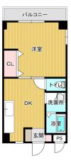 コーポ二三大三の間取り画像